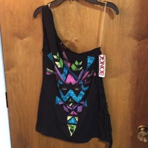 One Shoulder Tank top